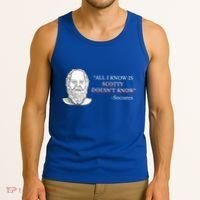 All I Know Is Scotty Doesn’T Know Socrates Tank Top thumb 3