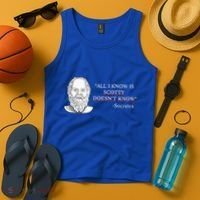All I Know Is Scotty Doesn’T Know Socrates Tank Top thumb 4