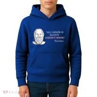 All I Know Is Scotty Doesn’T Know Socrates Kids Hoodie thumb 4