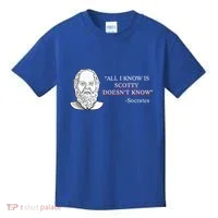 All I Know Is Scotty Doesn’T Know Socrates Kids T-Shirt thumb 0
