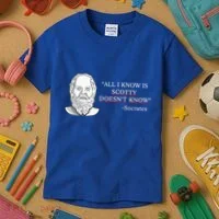All I Know Is Scotty Doesn’T Know Socrates Kids T-Shirt thumb 3