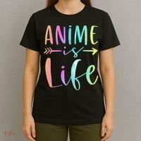 Anime is Life   Manga Anime Lover Gifts Anime Merch  T-Shirt thumb 4