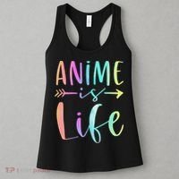Anime is Life   Manga Anime Lover Gifts Anime Merch  Women's Tank Top thumb 3