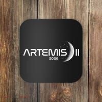 Artemis II Launch To The Moon Space Mission 2026 Coaster thumb 0