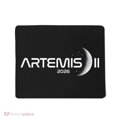 Artemis II Launch To The Moon Space Mission 2026 Mousepad