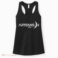 Artemis II Launch To The Moon Space Mission 2026 Women's Tank Top thumb 0