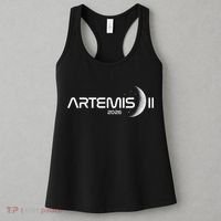 Artemis II Launch To The Moon Space Mission 2026 Women's Tank Top thumb 3