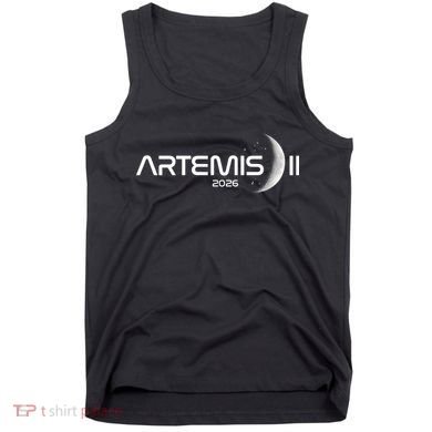 Artemis II Launch To The Moon Space Mission 2026 Tank Top