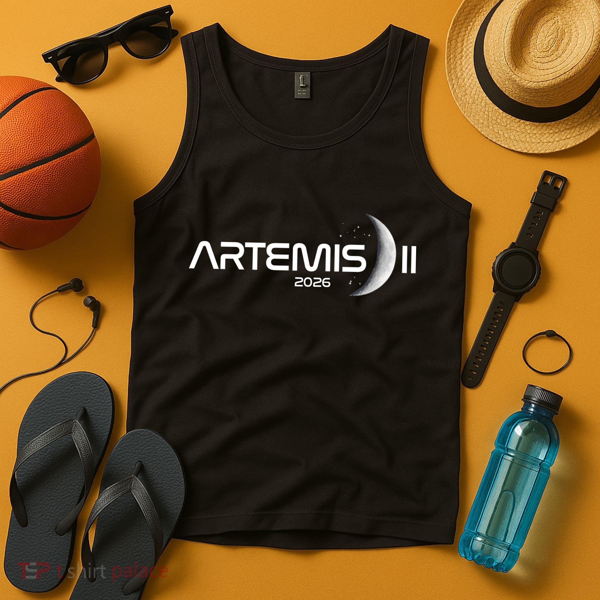 Artemis II Launch To The Moon Space Mission 2026 Tank Top