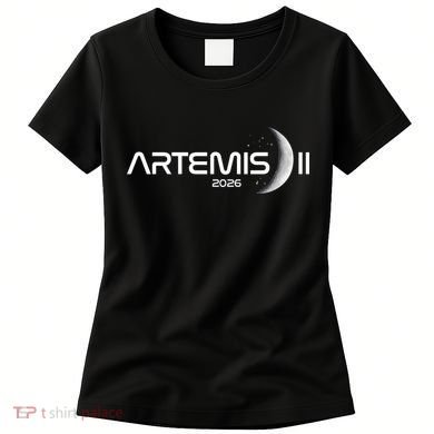 Artemis II Launch To The Moon Space Mission 2026 Women's T-Shirt