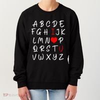 Alphabet I Love You Women's Sweatshirt thumb 0