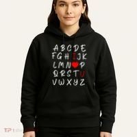 Alphabet I Love You Hoodie thumb 5