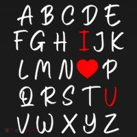 Alphabet I Love You Long Sleeve Shirt thumb 2
