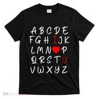 Alphabet I Love You T-Shirt thumb 0