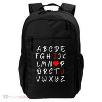 Alphabet I Love You Backpack thumb 0