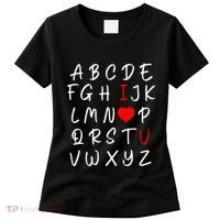 Alphabet I Love You Women's T-Shirt thumb 0