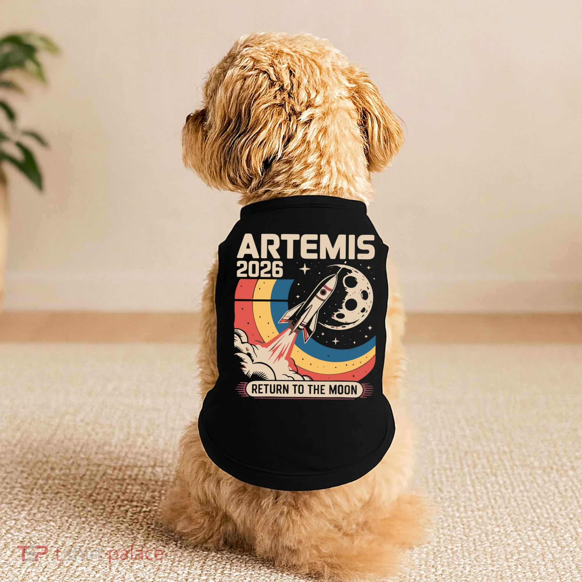 Artemis II Launch Back To The Moon 2026 Doggie Tank
