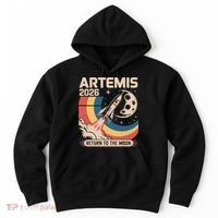 Artemis II Launch Back To The Moon 2026 Hoodie thumb 0