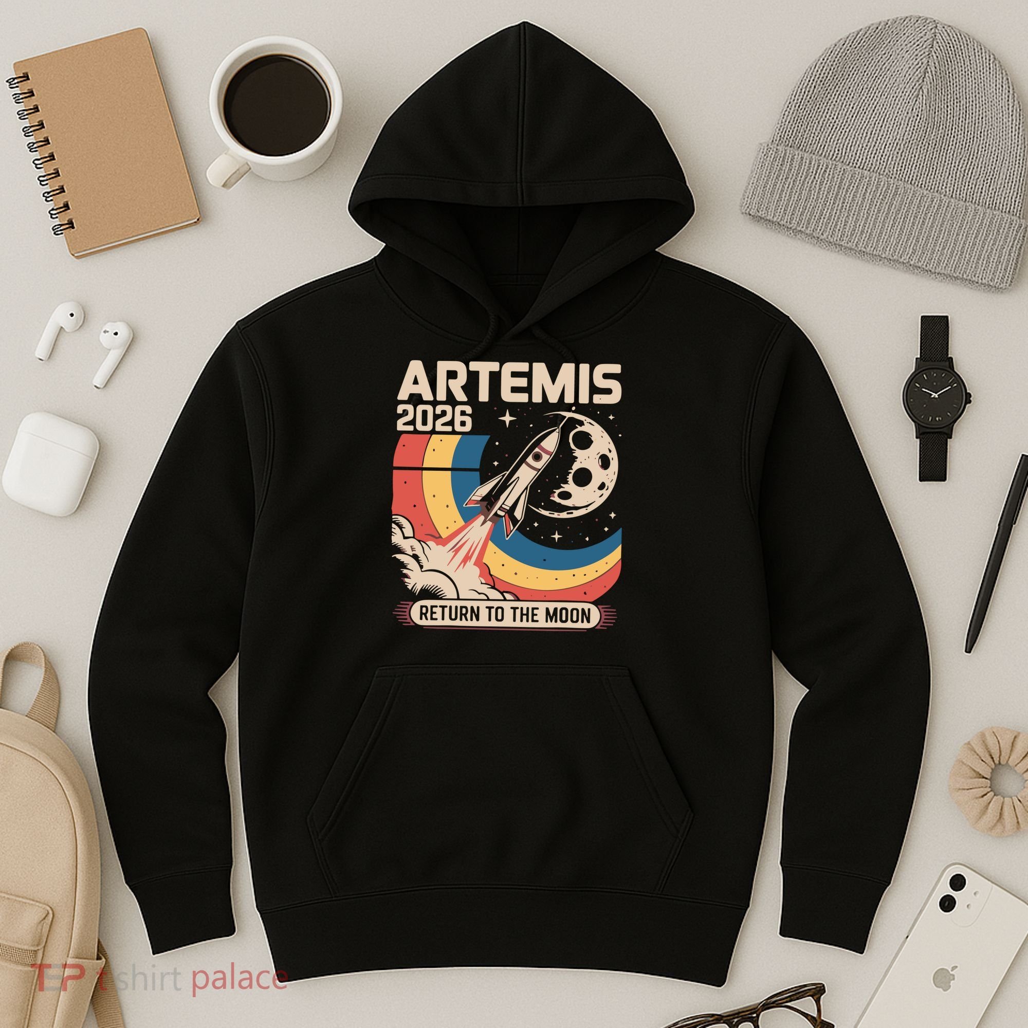 Artemis II Launch Back To The Moon 2026 Hoodie