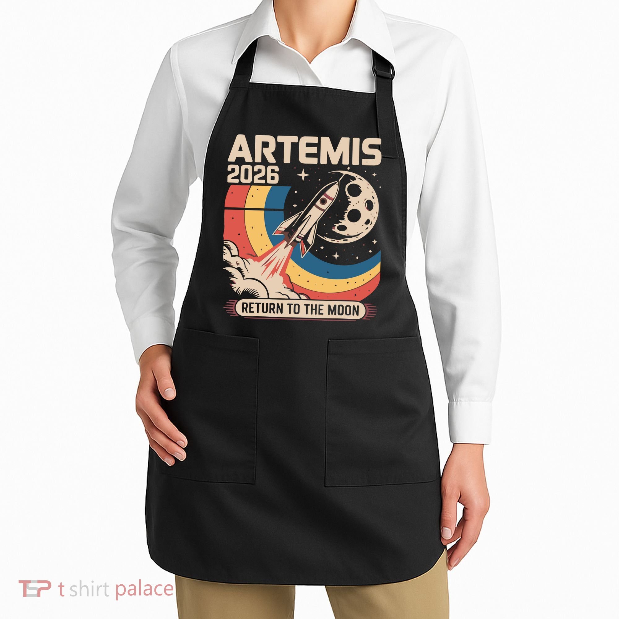 Artemis II Launch Back To The Moon 2026 Apron