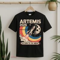 Artemis II Launch Back To The Moon 2026 T-Shirt thumb 2