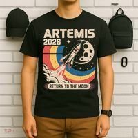 Artemis II Launch Back To The Moon 2026 T-Shirt thumb 6