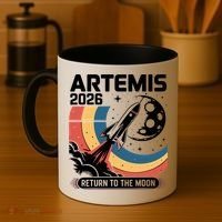 Artemis II Launch Back To The Moon 2026 Coffee Mug thumb 4