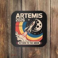Artemis II Launch Back To The Moon 2026 Coaster thumb 0