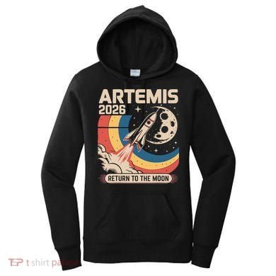 Artemis II Launch Back To The Moon 2026 Women's Hoodie