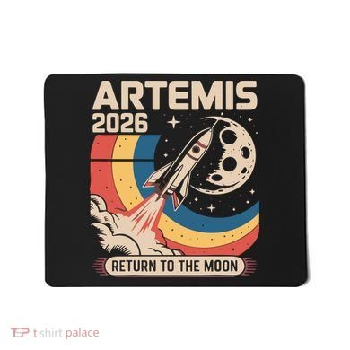 Artemis II Launch Back To The Moon 2026 Mousepad