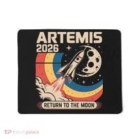 Artemis II Launch Back To The Moon 2026 Mousepad thumb 0
