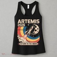 Artemis II Launch Back To The Moon 2026 Women's Tank Top thumb 3