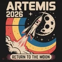 Artemis II Launch Back To The Moon 2026 Toddler Hoodie thumb 2