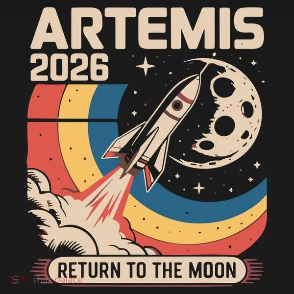 Artemis II Launch Back To The Moon 2026 Toddler Hoodie