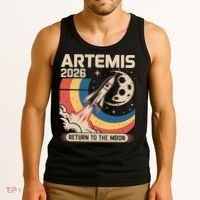 Artemis II Launch Back To The Moon 2026 Tank Top thumb 3