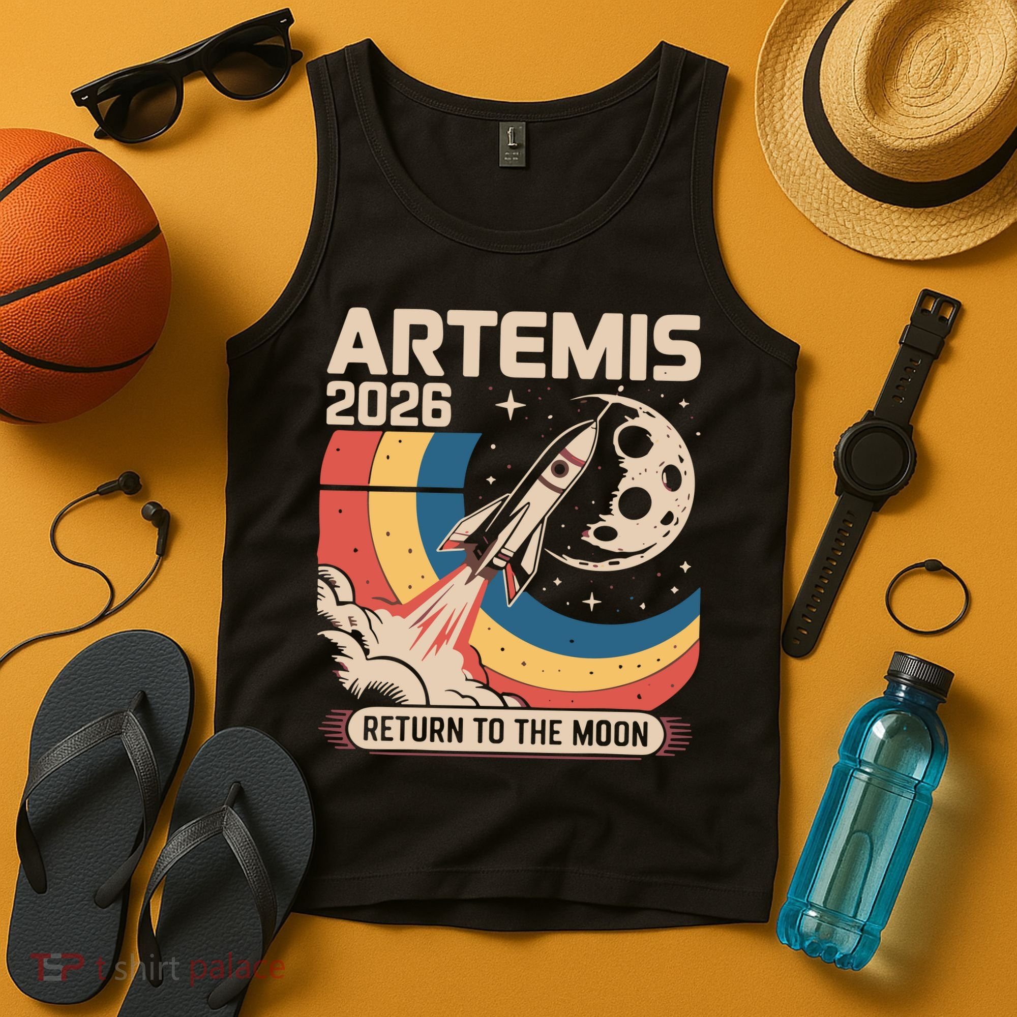 Artemis II Launch Back To The Moon 2026 Tank Top