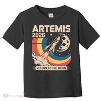 Artemis II Launch Back To The Moon 2026 Toddler T-Shirt thumb 0