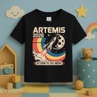 Artemis II Launch Back To The Moon 2026 Toddler T-Shirt thumb 3