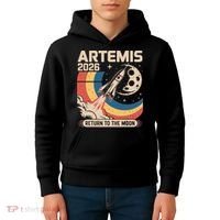 Artemis II Launch Back To The Moon 2026 Kids Hoodie thumb 4