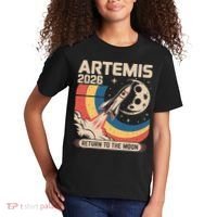 Artemis II Launch Back To The Moon 2026 Kids T-Shirt thumb 2