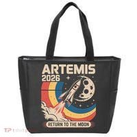 Artemis II Launch Back To The Moon 2026 Tote Bag thumb 0