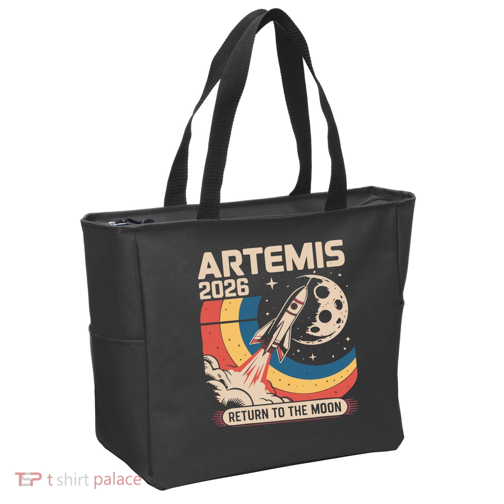 Artemis II Launch Back To The Moon 2026 Tote Bag