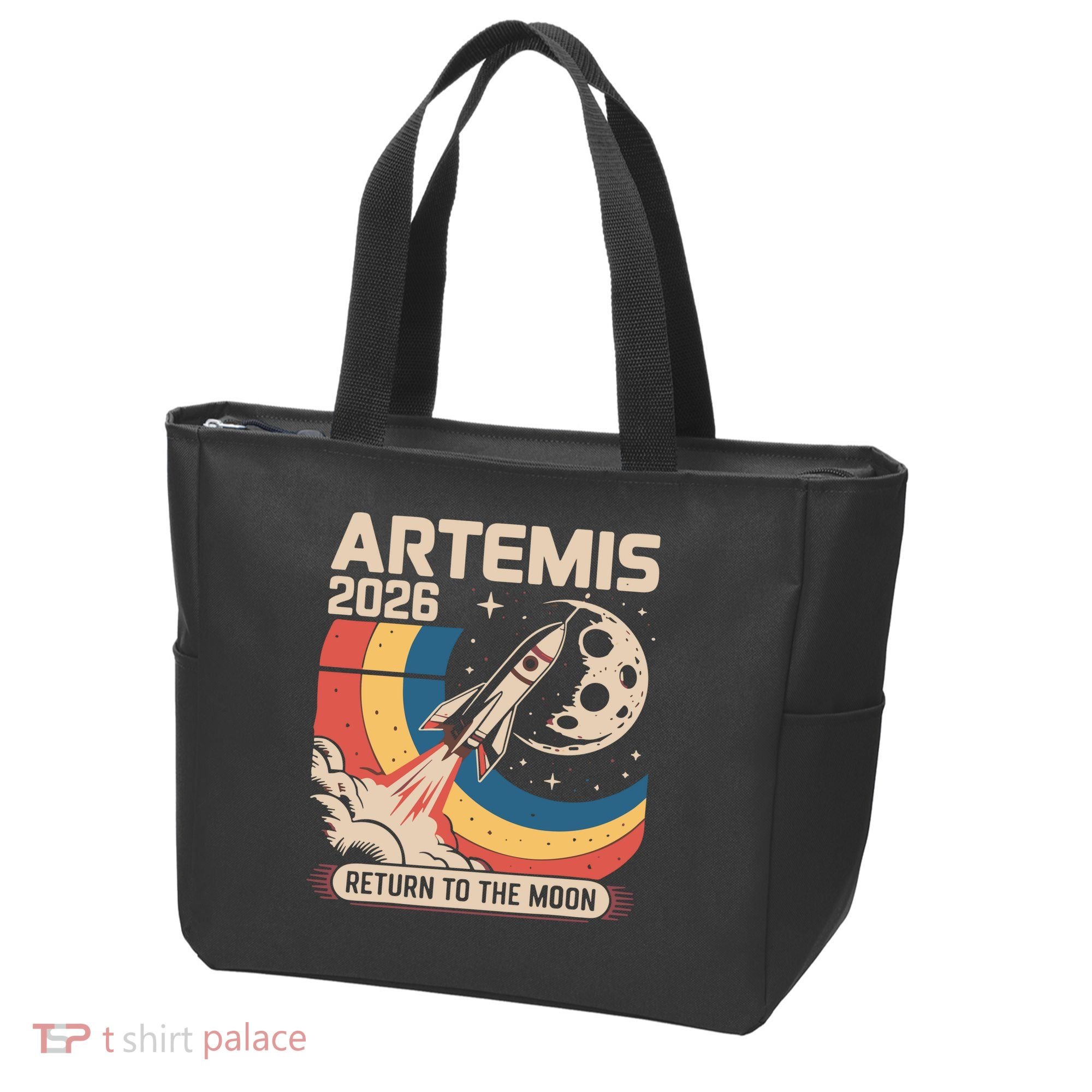 Artemis II Launch Back To The Moon 2026 Tote Bag
