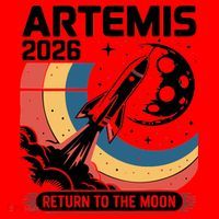 Artemis II Launch Back To The Moon 2026 Santa Hat thumb 1