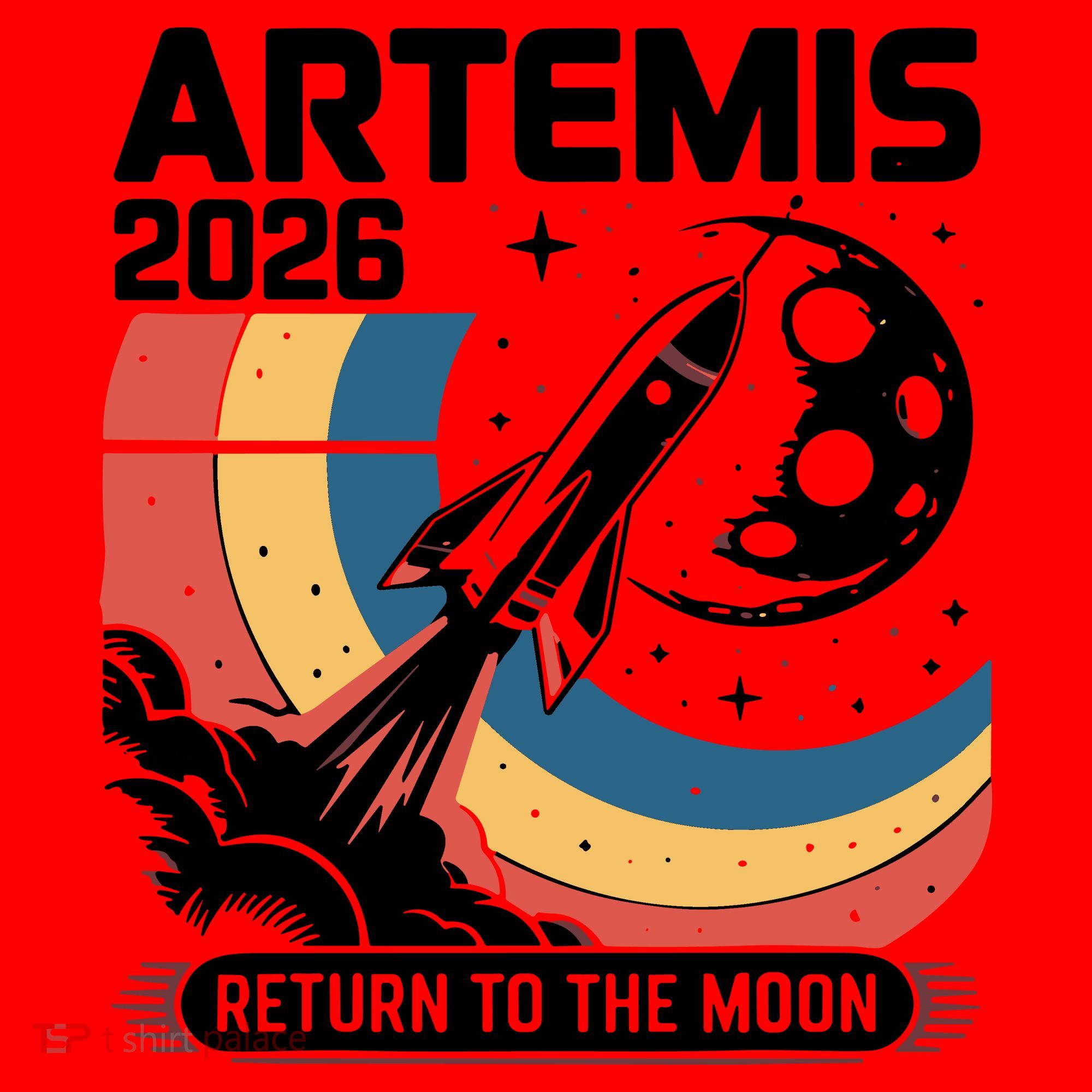 Artemis II Launch Back To The Moon 2026 Santa Hat