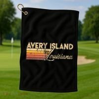 Avery Island Louisiana Golf Towel thumb 1