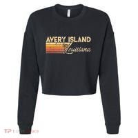 Avery Island Louisiana Cropped Pullover Crew thumb 0