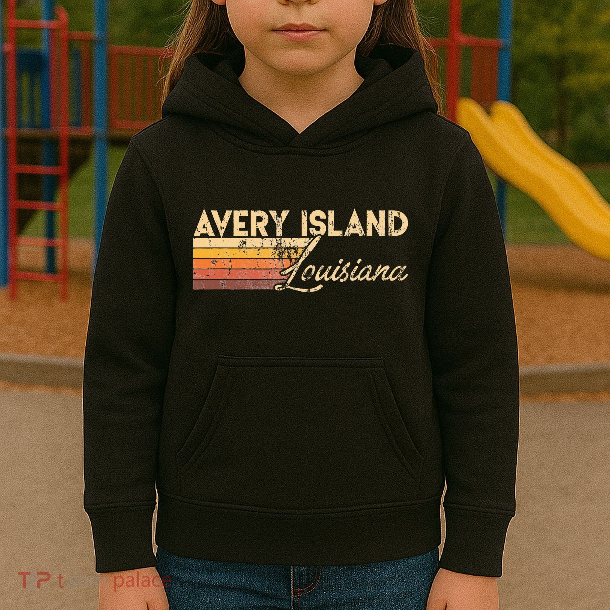 Avery Island Louisiana Kids Hoodie