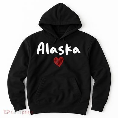 Alaska I Love Alaska Classic Hoodie