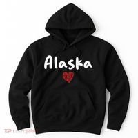 Alaska I Love Alaska Classic Hoodie thumb 0